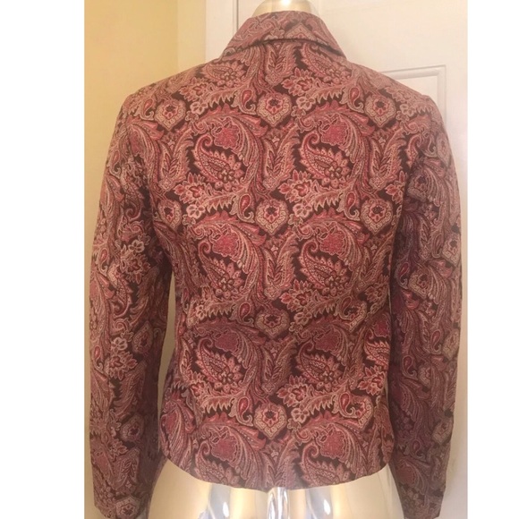 The Paisley Pink & Taupe COVINGTON Blazer 6P - Picture 2 of 8